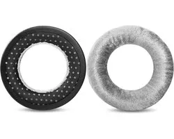 Oorkussens compatibel met Beyerdynamic DT770, DT880, DT990, DT770 PRO, DT770S, DT1990 Pro, DT177X, Custom One Pro-hoofdtelefoon (grijs)
