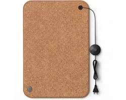 Lopoleis Elektrisch Voetverwarmer – verwarmingsmat – warmtemat – infrarood verwarming – Warmtekussen – voetwarmer – 65W – 50 x 40 cm – Beige