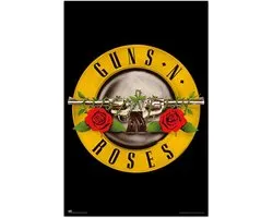 Guns and Roses poster - Axl - Duff - Hard rock - Logo - 61 x 91.5 cm.
