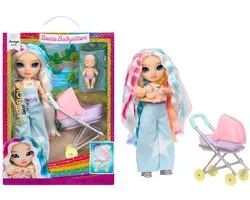 Rainbow High Jr. High™ Bestie Babysitters™ – Amaya Raine, poupée mannequin de 23 cm