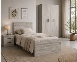 FAVORIE - kinderkamer ELMA 3 delig met 3 deurskast