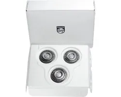 PHILIPS - SCHEERKOPPEN - SH90/70 - V-TRACK PRECISION - SHAVER SERIES 9000 - (blister 3pcs) - 422203627791