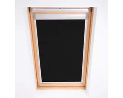 Omgoods - Bloc Skylight Roller Blind voor Velux Dakraam - Zwart CK04