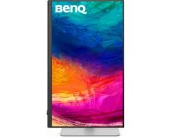 BenQ Creative Pro PD2730S Moniteur 5K 27 pouces - Thunderbolt 4 90 W - 218 PPI - 98 % P3 - Contraste 2000:1 - Écran Nano mat - Daisychain - KVM - Hauteur réglable - Compatible Mac - Artistes 3D - Animateurs VFX - Concepteurs de jeux