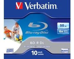 Verbatim BD-R DL 50 Go 6x JC WIDE PRINTABLE - Rohling