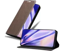 Coque Cadorabo pour Xiaomi Mi MIX 3 en COFFEE BROWN - Coque de protection avec fermeture magnétique