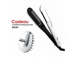 L'Oréal Professionnel SteamPod 4.0 - Professionele stoom stijl- & krultang + haarborstel cadeau