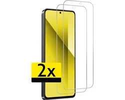 Screenprotector - Geschikt voor Xiaomi Redmi Note 13 4G - 2 Stuks - Extra Sterk - Beschermglas - Gehard Glas - Tempered Glass - Screen Protector
