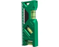 Small leveling tool, small magnetic spirit level, portable, small leveling bladder, multifunctional small leveling tool