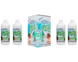 Traitement de l'eau - Entretien - Spa Jacuzzi - 100% biologique - 100% sans chlore - AquaPerfect - Piscine AquaPerfect - Entretien de l'eau du spa - Eau de parfaite - Jacuzzi- AquaPerfect 3 Litres
