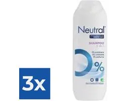 Neutral Shampoo 2 in 1 - 250 ml - Voordeelverpakking 3 stuks