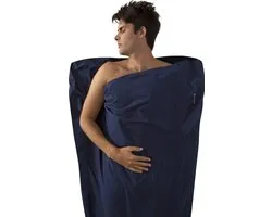 Sea to Summit Premium Cotton Liner Mummy Sheet Bag - Coton - Bleu Océan