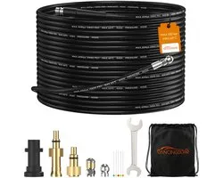 DANCINGBOAR 30M Pressure Washer Drain Hose Cleaning Kit