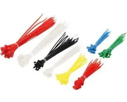 Techly ISWT-SET-CL Nylon Multi kleuren 200stuk(s) kabelbinder