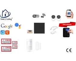 Draadloos beveiligingsbox werkt met wifi en met spraakgestuurde apps. ST01P