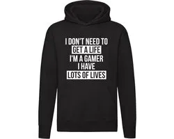 Gamer Life Hoodie | Trui | Sweater Joystick | Controller | Game Console | Computerspel | Game Computer | Videogame | Videospel
