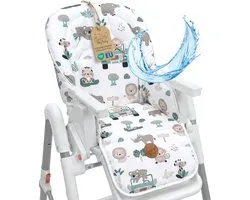 Réducteur de siège pour chaise haute Baby Coussin de siège - Coussin de siège enfant pour chaise haute Ikea Peg Perego Housse de chaise haute Chaise bébé et chaises hautes Certificat Oeko-Tex Afrique
