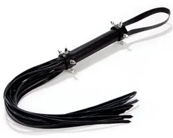 Ouch Spiked Leather Whip