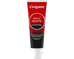 Colgate Max White Active Charcoal Whitening Tandpasta - 4 x 75 ml