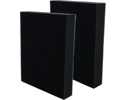 Multaparts® sponsfilter geschikt voor AEG LX7, LX8 series - set van 2 stuks - | Alternatief voor origineel 1184255014 | Afmetingen 16,3 x 12,5 x 2,9 cm