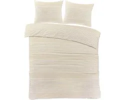 Day Dream Davos Housse de couette - Double - 200x200/220 cm - Beige