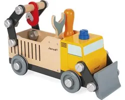Janod - Brico'kids - Houten bouwvrachtwagen