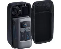 Étui rigide portable pour Anker SOLIX C200 DC Power Bank - Protection, rangement et mobilité