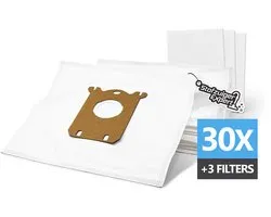 30x S-Bag Stofzuigerzakken geschikt voor Philips, AEG, Electrolux Microvezel - 30x stofzakken + 3 Filters - A-Kwaliteit Alternatief