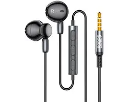 Écouteurs AdroitGoods avec microphone et son stéréo HiFi (jack 3,5 mm) – Compatibles avec les appareils audio 3,5 mm