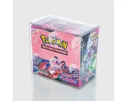 Phoenix Shield Pokémon beschermdoos - Kristalheldere box voor booster boxen.