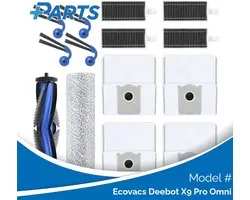 Kit d'entretien Ecovacs Deebot X9 Pro Omni (alternative Plus.Parts® au DKT100221)