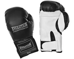 Evolution Handschoenen Boks syntetyczne Basic ,, Zwart
