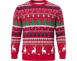 Grappige Kersttrui Heren Ugly Christmas Sweater voor Kerst en Feestjes