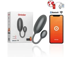 COMPRÉHENSION | Oninder - Oeuf Vibrant Tokyo Noir 7,5 x 3,2 Cm Application Gratuite