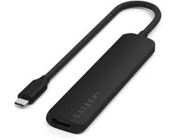 Satechi ST-P6SK interface hub USB Type-C 10000 Mbit/s - Zwart