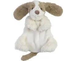 Happy Horse Hond David Knuffeldoekje - Wit/Beige - Baby cadeau