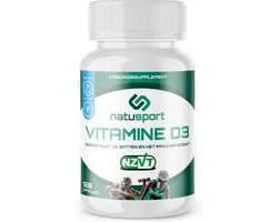 Natusport Vitamine D3 - NZVT Gecertificeerd - 120 capsules