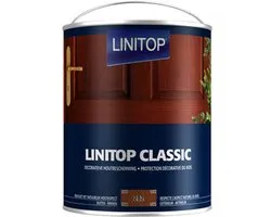 Linitop Classic - Beits - Decoratieve beschermende beits  -Teak - 282  - 2,50 L