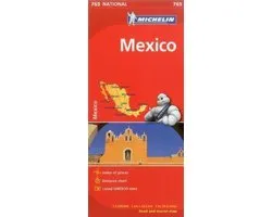 Mexico - Michelin National Map 765