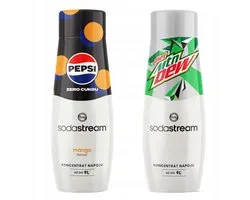 Sodastream - Frisdrankconcentraat - Pepsi Max Mango - Mountain Dew