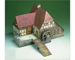Bouwplaat Watermolen