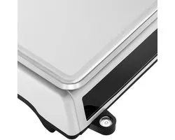 Telweegschaal - 15 kg / 0,2 g - 22,8 x 28 cm - batterij 80 uur - 3 LCD - Steinberg Systems