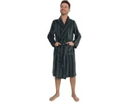 Outfitter Robe de chambre Homme 'Forest' - Coral Fleece - Croisée - Vert - Taille M