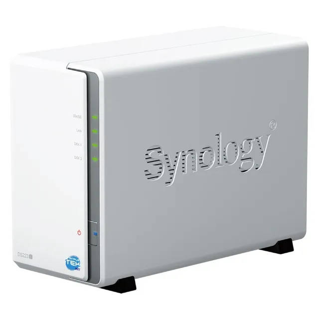 Synology DS223J NAS 2-Bay Slot Double Disque Dur HDD SSD SATA Ethernet LAN IP