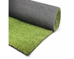 kunstgras - grastapijt - landscaping gras . voor op balkon - terras - camping - 4 mtr lang x 1 mtr breed - 20 mm - incl 10 gronddoekpennen 20 cm