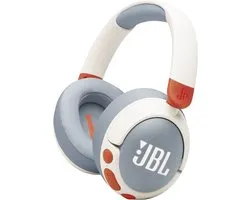 JBL Junior 470NC - Draadloze Kinderkoptelefoon - Bluetooth - Noise Cancelling - Veilig Volume <85 dB - Over-ear - 50 uur batterij - Met Microfoon - JBL Headphones-app - Voor Tablet & School - Blauw