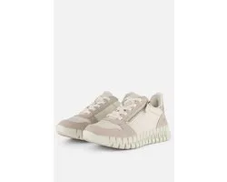Ecco Gruuv Side Zip Sneakers beige Cuir - Taille 41