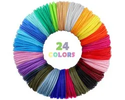 IMPERATORIS® PLA 3D Printer Filament - Printfilament - Eenvoudig Printen - 400g - veelkleurig