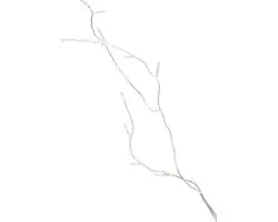 5EEX571BC ijsblokjes, 80 LED, kunststof, wit