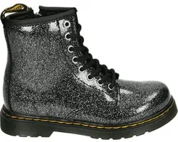 Dr. Martens - 1460 J 8 EYE BOOT - Half-hoog - Kleur: Zwart - Maat: 36